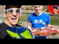 Found R/C Ferrari and Cell Phone in Lake while Scuba Diving {Treasure Hunting}