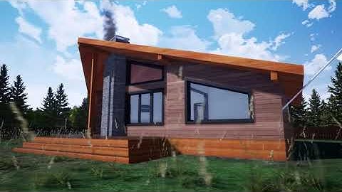 3D визуализация загородного дома (3D Exterior visualization )