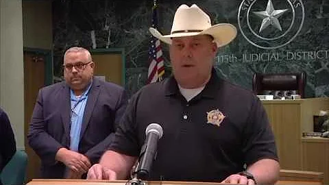 Press conference about arrests in Rachel Rhoads de...