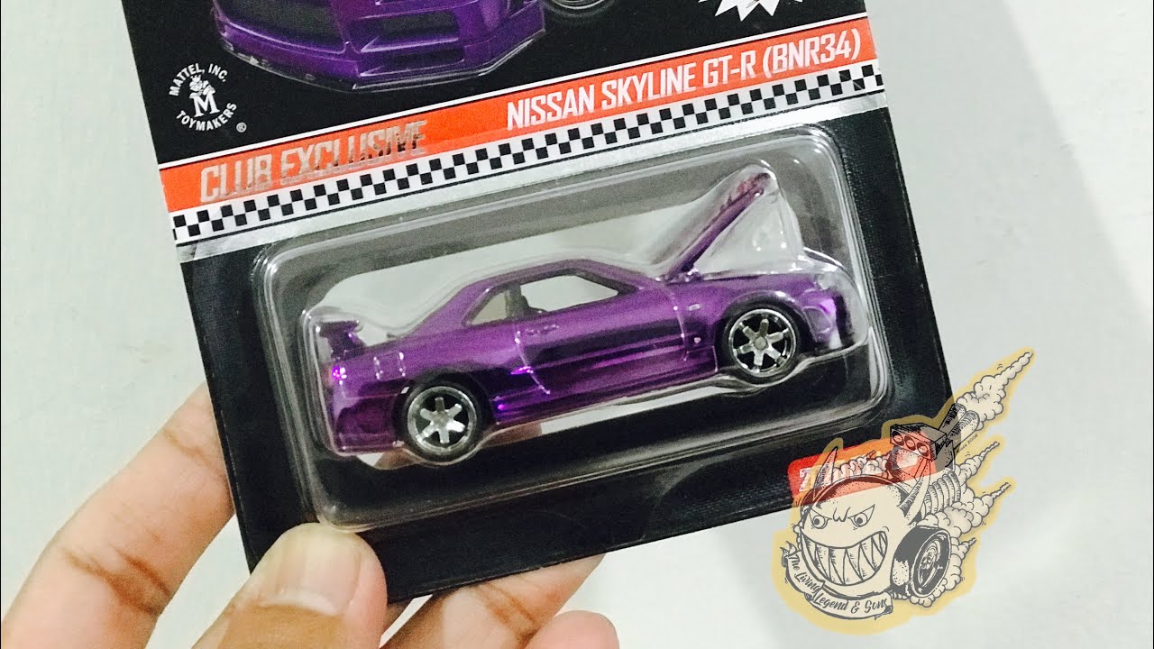 Hot Wheels RLC Membership 2020 Nissan Skyline R34 YouTube