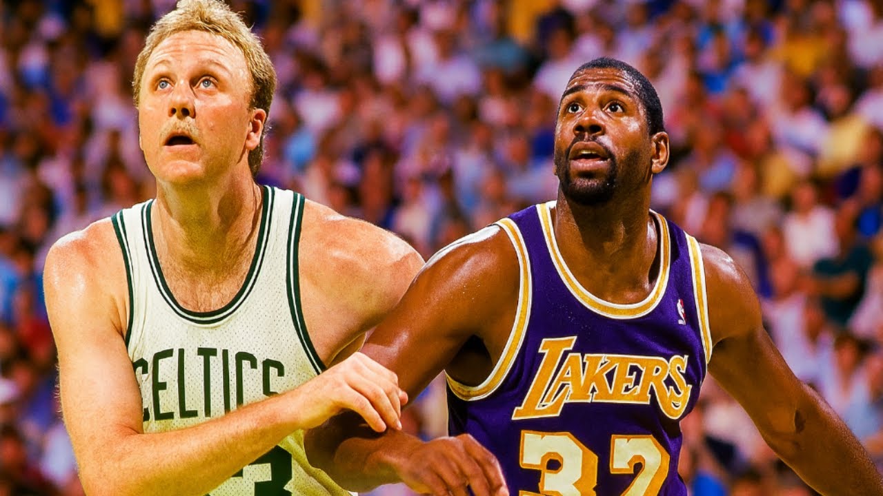 Magic Johnson vs Larry Bird in King of the 80's Battle! - YouTube