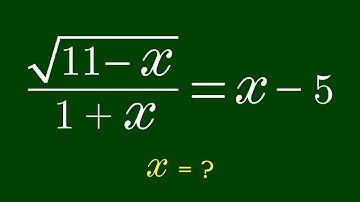 A Nice Algebra Problem | Math Olympiad | How to find x=?