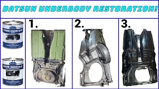 1972 Datsun 240z Underbody Restoration!