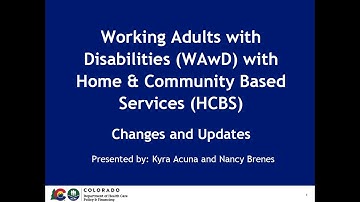 Buy-In Program for Working Adults with Disabilities - Changes and Updates Webinar - 3/13/2025