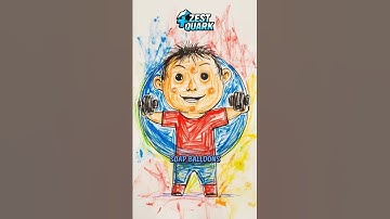 Why Are Soap Bubbles Round? The Science Behind Perfect Spheres #shorts