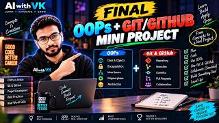 🔥 FDE Journey 42 — Python OOPS project with git end to end.. !!