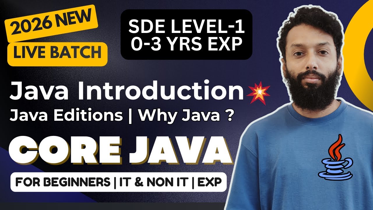 Core Java in Hindi | Java Introduction for Beginners | Why Java? | Java Editions | DAY-2 | 