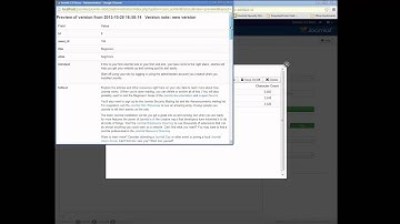 Joomla 3.2 - Content Versioning