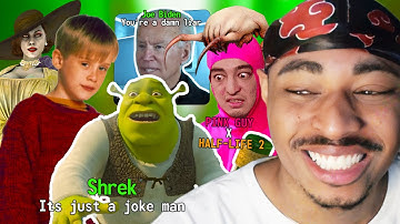 This Channel Puts Movie Characters into Videogames 😂 | eli_handle_b․wav Reaction