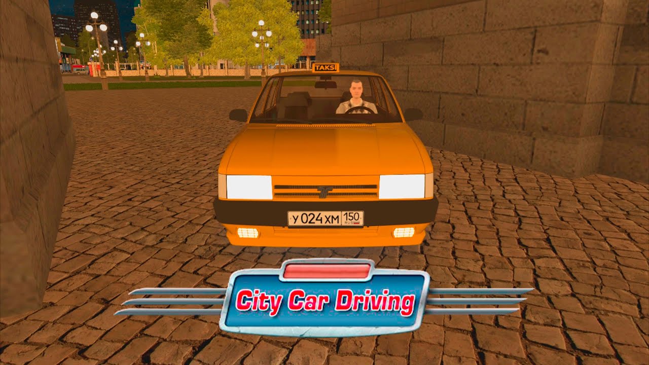 2. 2. Taxi city car driving машина. 5. машины такси city car driving.