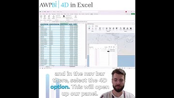 4D Timeline in Excel 3D with AWPBI #awp #excel #bim #autodeskconstructioncloud