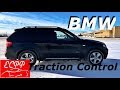 BMW Traction Control in Snow Demonstration | WARNING !