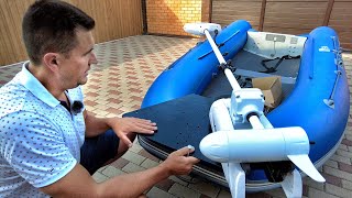 видео: Носовой электромотор с функцией якоря Haibo 65 iPenguin - нюансы установки. Gps якорь для лодки картинка: Носовой электромотор с функцией якоря Haibo 65 iPenguin - нюансы установки. Gps якорь для лодки
