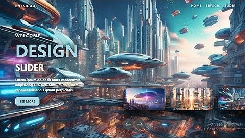 Create a Crazy Image Slider Effect Using HTML, CSS And JAVASCRIPT