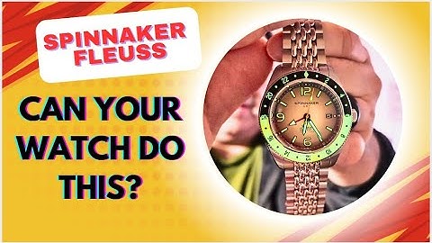 Spinnaker Fleuss GMT - De Microbrand GMT die mij SCHOKTE!