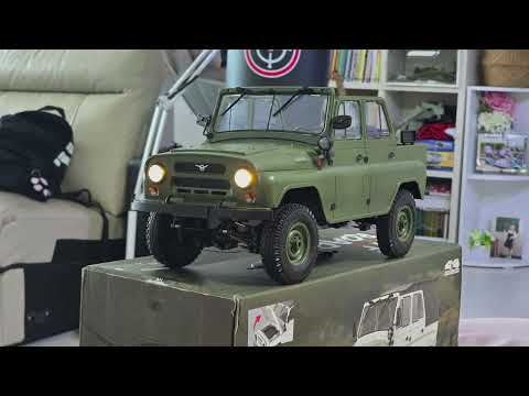 1/10 Scale Rc Car Wpl C94 Uaz-469 Unboxing & Offroad