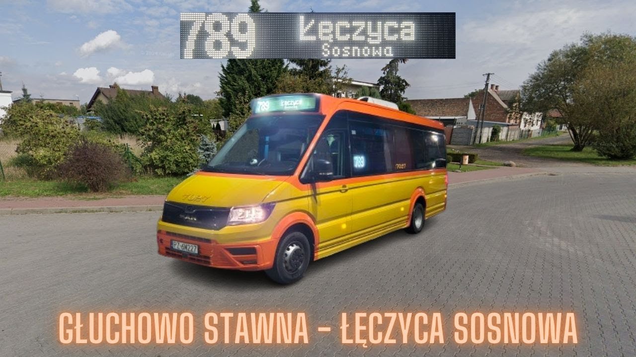 🚌 Linia 789 🚌 Głuchowo Stawna - Łęczyca Sosnowa