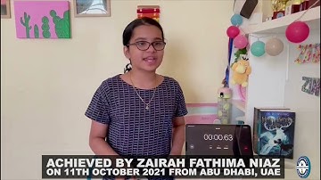 FASTEST TO RECITE PERIODIC TABLE WITHOUT READING
