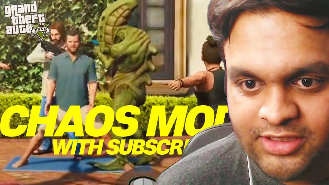 GTA 5 Chaos Mod but the Chat controls the Chaos - YouTube