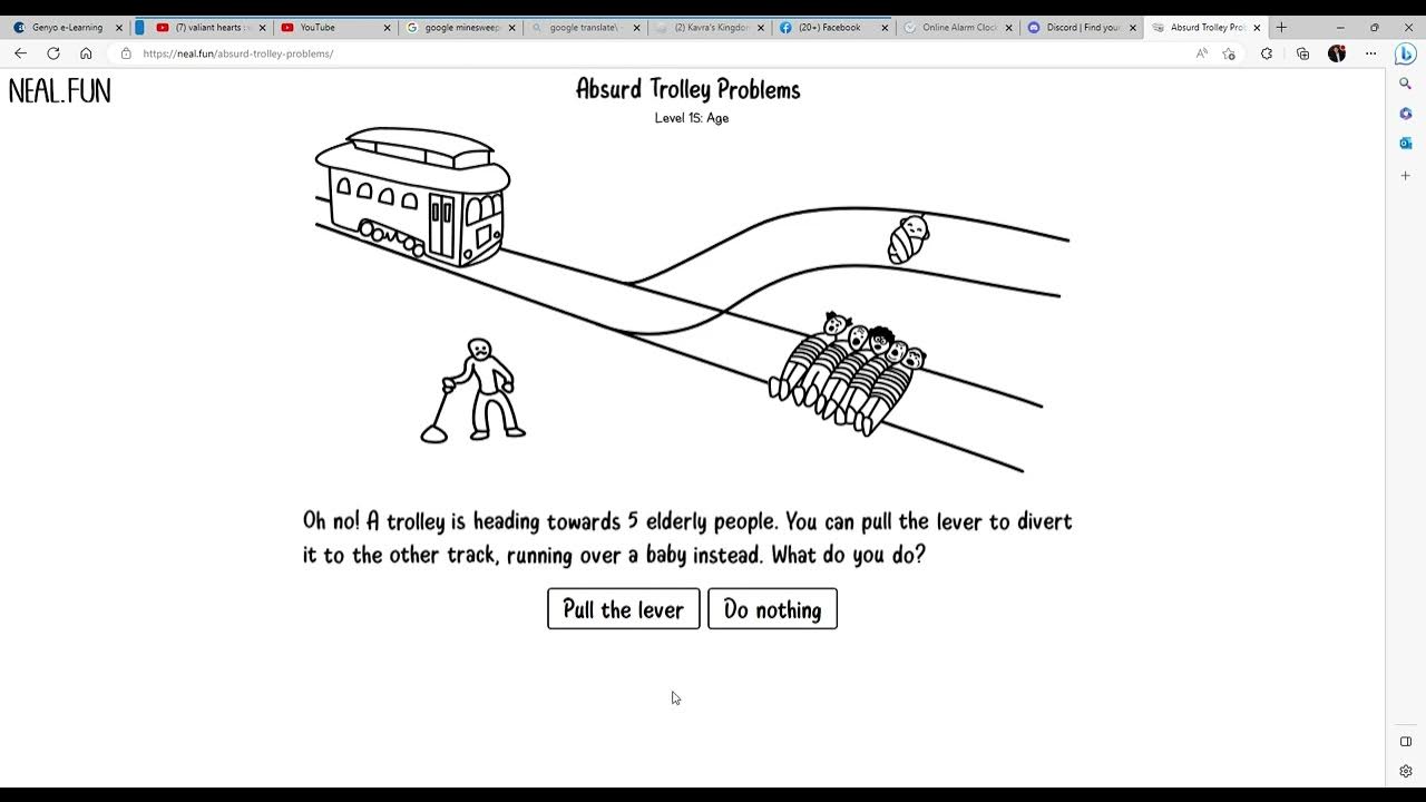 Absurd Trolley Problems casual gameplay YouTube
