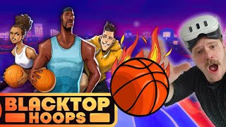 The Ultimate VR basketball game | Blacktop Hoops | meta quest - 