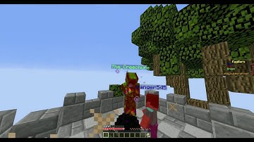 Anti-Knockback hacker on CubeCraft Eggwars