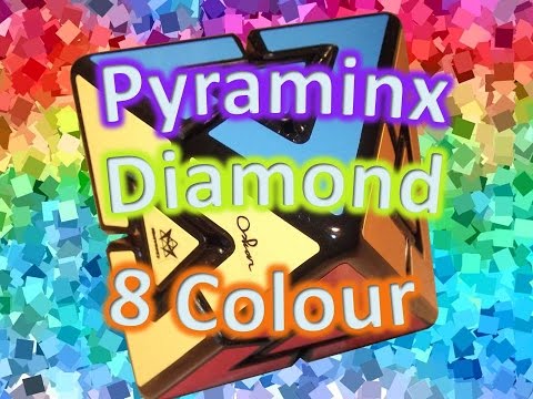 Unboxing: 8 Colour Pyraminx Diamond (Rob's Octahedron)