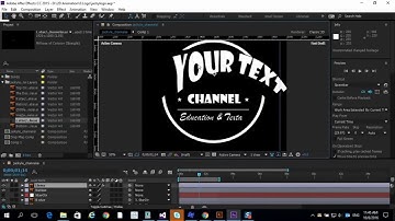 After Effect Tutorial How to make animation logo [JACKY LE CHANNEL]