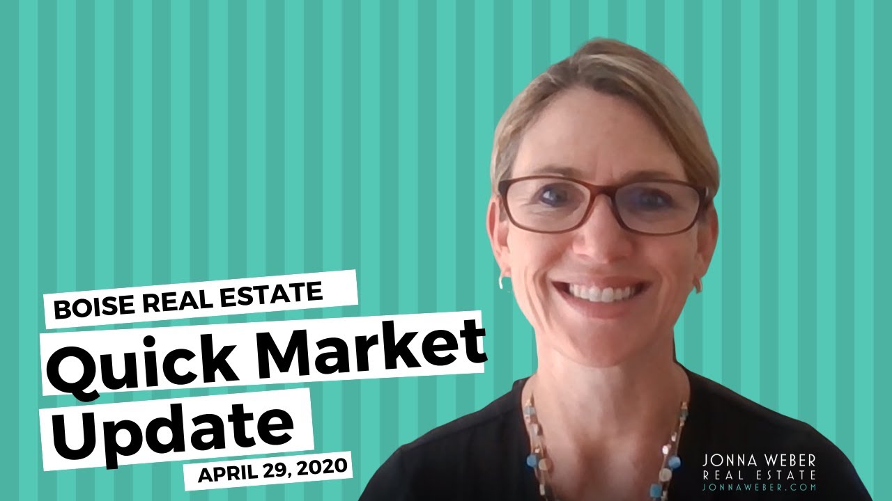 Boise Real Estate Market Update April 29, 2020 YouTube