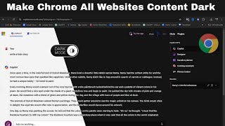 How to Force Chrome To Dark Mode on Every Website