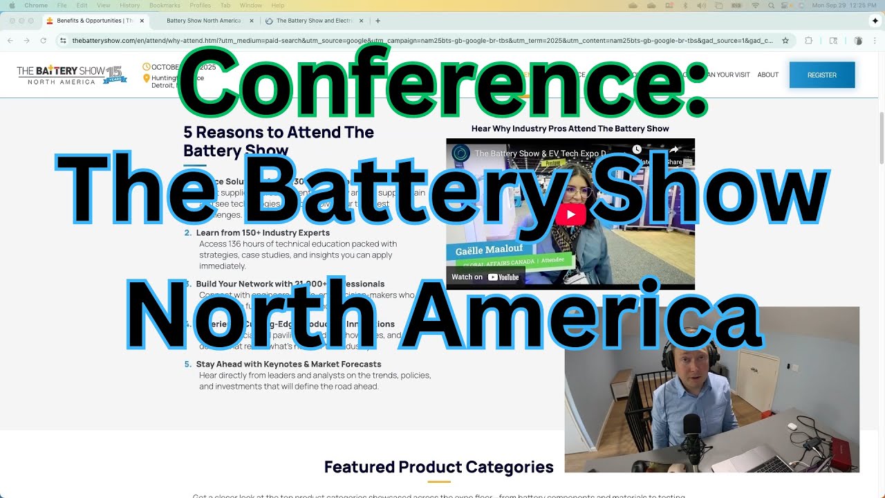 The Battery Show 2026 exhibitors using B2Brain event lead capture while attending the event