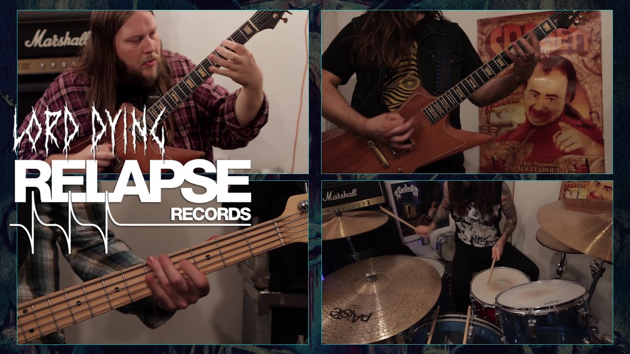LORD DYING - "Offering Pain" Guitar, Bass & Drum Playthrough Video
