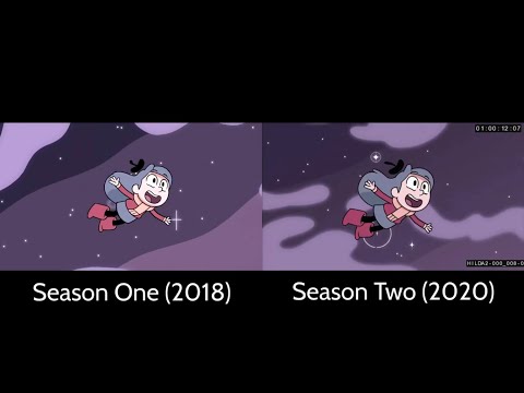 Hilda Theme Song Comparison (Seasons 1 & 2)