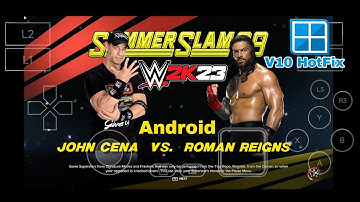 WWE 2K23 Android Winlator V10 HotFix Settings And Gameplay