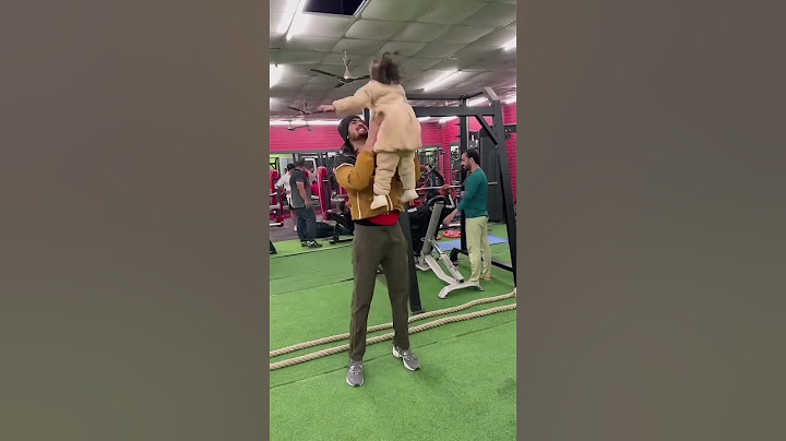Tiyu ko gym mein pareshan kar diya 😂😂