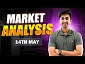 Market analysis for 14th may  by ayush thakur 