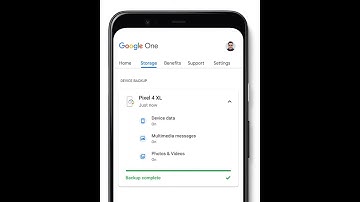 Phone backup and a new storage manager in the Google One app