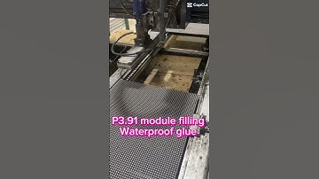 5000pcs p3.91 outdoor module production for customer #led #dicolorled #rentalscreen