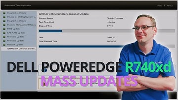 Dell PowerEdge R740xd Mass Updates | BIOS, Firmware, Onboard Diagnostics, Lifecycle Controller