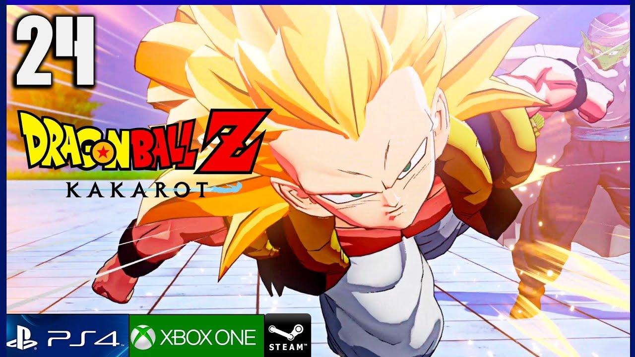 DRAGON BALL Z KAKAROT Fusion! Gotenks vs Super Buu | Gameplay Español ...