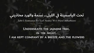 El-Hedi El-Jouini - Taht El-Yasmeena (Tunisian Arabic) Lyrics   Translation - الهادي الجويني