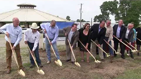 Grayhorse Community Building Ground Breaking highlights
