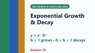 Week 9, Session 18 Exponential Growth and Decay
