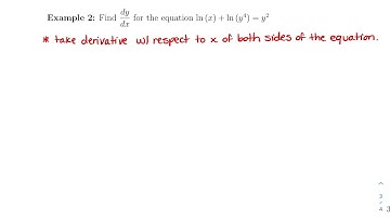 Implicit differentiation part 5