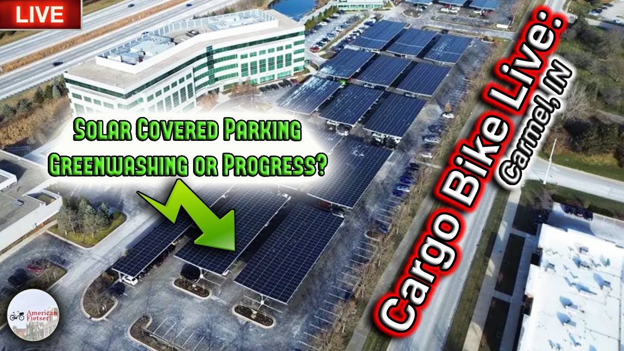 Cargo Bike Live: Progressive Parking Lot or Greenwashing? Let's Ride Over and See.