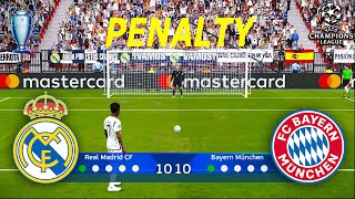 Real Madrid vs Bayern Munchen - PENALTY - | UEFA Champions League 2023/24 | PES Gameplay