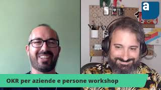 OKR: Objectives and Key Results - Francesco Fullone (Small Talk)
http://bit.ly/OKR_Fullo_YT
Cos’è Small Talk? Una nuova serie di eventi interattivi in live streaming. In ciascuna puntata faremo due chiacchiere con uno/a dei nostri esperti e tratteremo i temi che li vedono protagonisti… in modo informale.
Nella seconda puntata di Small Talk parliamo di OKR (Objectives and Key Results) con Francesco Fullone, autore del workshop OKR per aziende e persone e business designer, mentor e investitore.
Workshop link: http://bit.ly/OKR_Fullo_YT
Parleremo di cosa sono gli OKR, com’è nato il corso, come gli OKR si differenziano dai KPI e quali problemi risolvono nelle aziende, in che modo questi possano aiutare la crescita professionale delle persone, da dove iniziare con gli OKR… e molto altro ancora!
Chi: Francesco Fullone è docente Avanscoperta, business designer, mentor e investitore in aziende tecnologiche focalizzate sulla sostenibilità o sull’impatto sociale.
Aiuta le aziende (in qualsiasi fase) a definire meglio i modelli di business creando strumenti per validarli e le abilita a definire e perseguire i propri obiettivi.
#OKR #ObjectivesKeyResults #BusinessStrategy #Obiettivi #BusinessGrowth #Growth #Scalability #KeyPerformanceIndicators #Objectives #OKRs #Fullo OKR: Objectives and Key Results - Francesco Fullone (Small Talk)