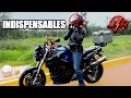 8 ACCESORIOS INDISPENSABLES para bikers || Te facilitarán la vida