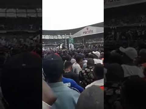 See Massive Crowd at the PDP Presidential Rally In Akwa Ibom [WATCH VIDEO]