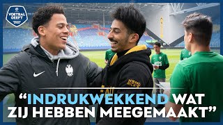 🖤💛 MILLION MANHOEF bewondert VLUCHTELING WALEED (19) | Voetbal Geeft